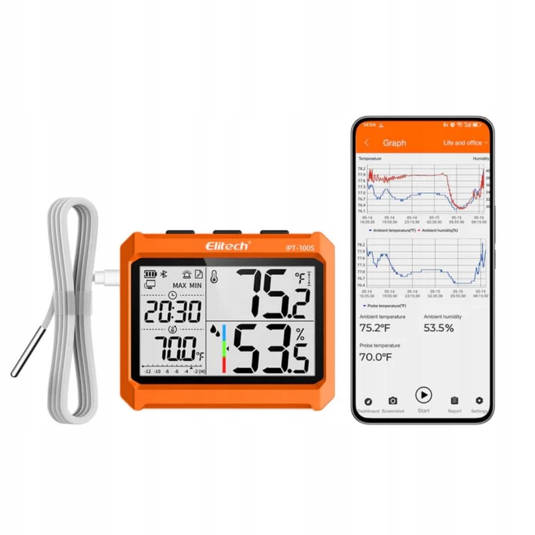 Rejestratory temp/wilgotności